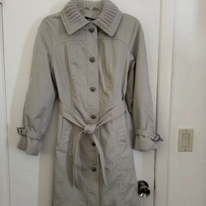 CLEARANCE SALE-Women's Trench Coat Size 10 Khaki